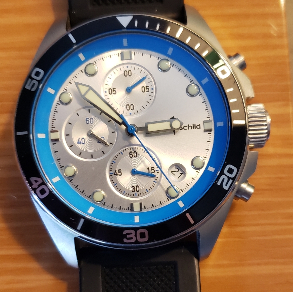 Studer-Schild Chronograph watch